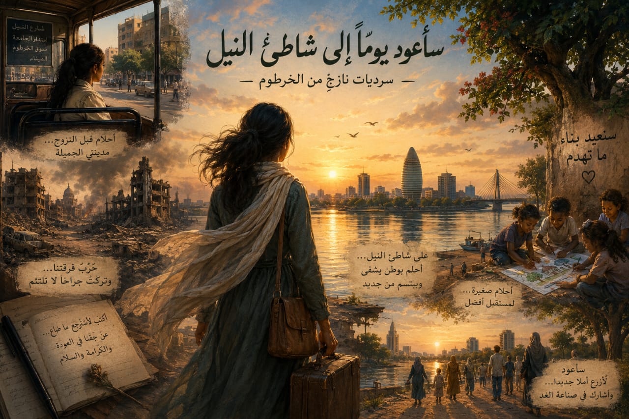 سأعود يومًا إلى شاطئ النيل: سرديات نازحٍ من الخرطوم